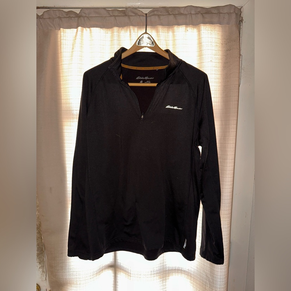Eddie Bauer quarter zip pullover